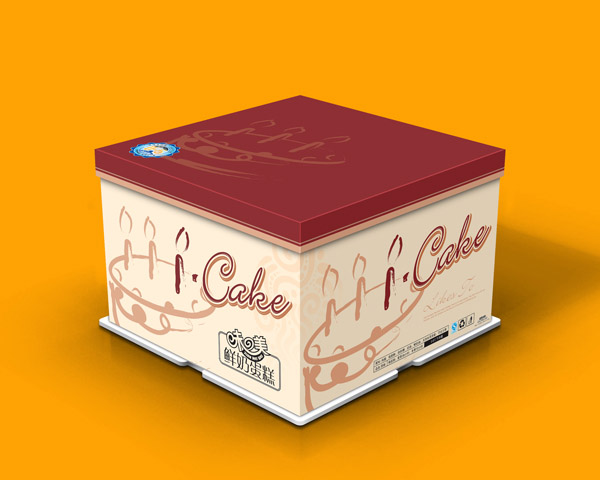 蛋糕包装盒设计欣赏